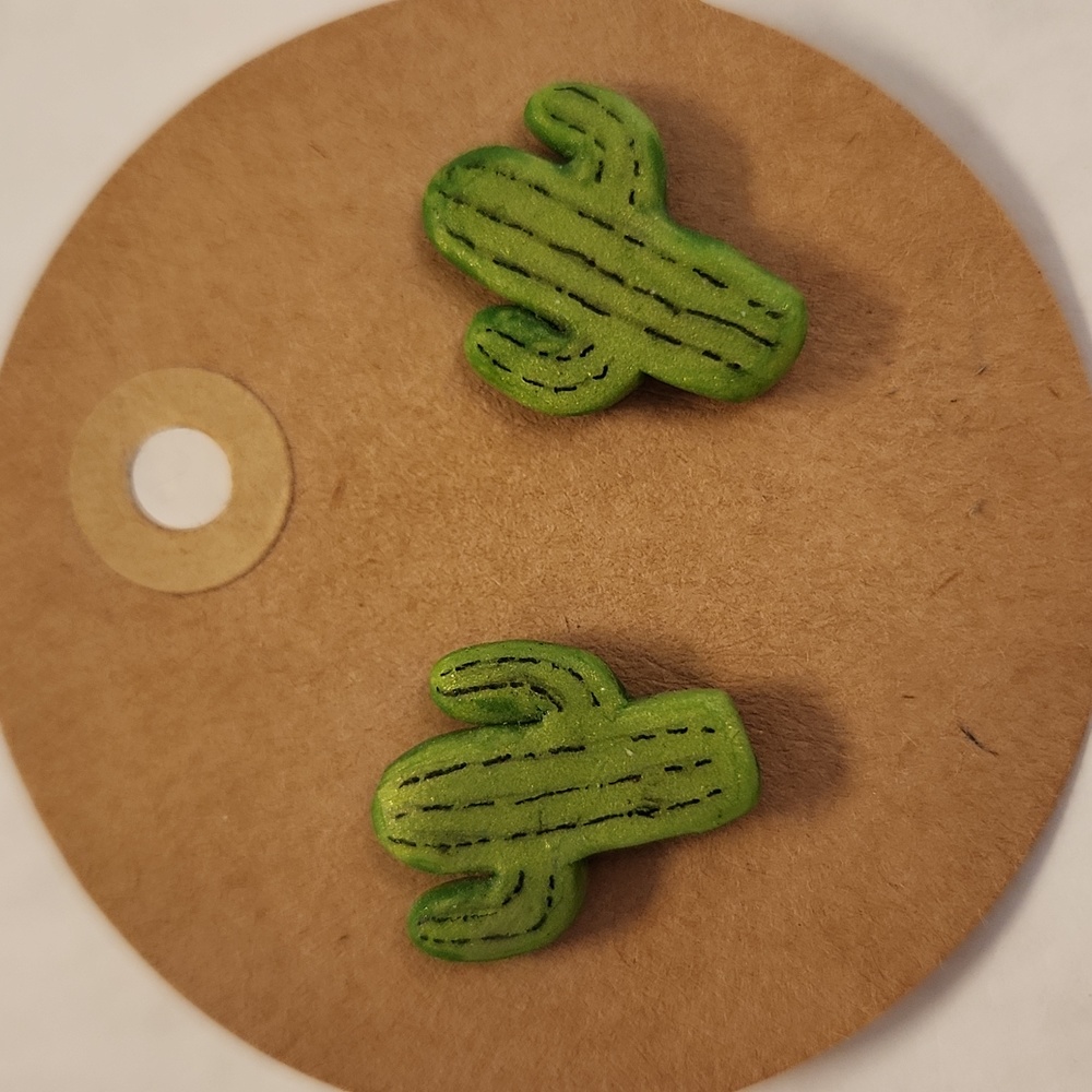Cactus Earrings